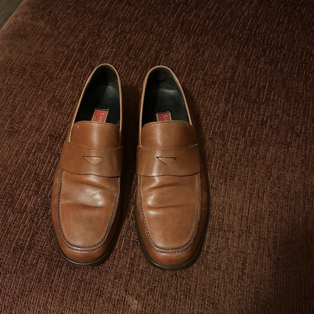 Cole Haan Tan Leather Men's Loafers